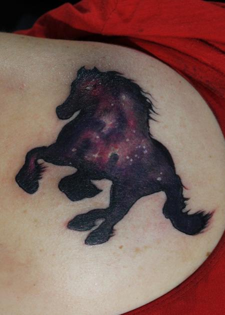 Tattoos - Space Horse - 130300